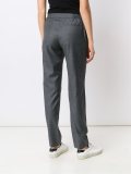 drawstring slim trousers