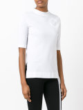 circle print T-shirt 
