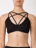 sports strapped bra