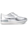 metallic platform sneakers