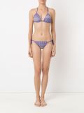 tricot triangle top bikini set