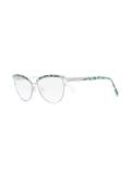 cat eye shaped glasses