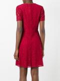 fit-and-flare lace dress