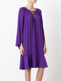 layered shift dress
