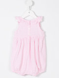 checked romper 