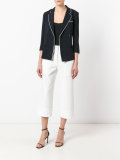 flared cropped trousers