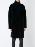 high neck coat 