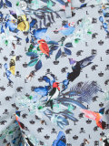 birds print chinos 