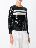 sequin embellished jumper