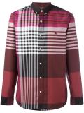 plaid print shirt