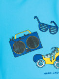 printed swim trunks
