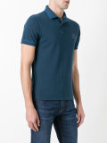 logo patch polo shirt