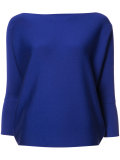 boat-neck cashmere jumper 
