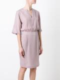 belt detail shift dress
