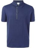 zip detail polo shirt