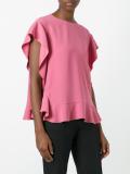 ruffled T-shirt 