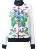 tropical print track jacket