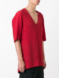 v-neck T-shirt