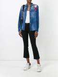 cropped bootcut jeans