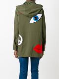 hooded military jacket 