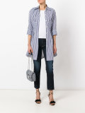 stonewashed cropped jeans