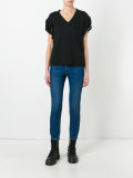fringed T-shirt