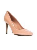 round toe pumps