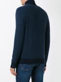 zipped cardigan