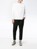 logo long sleeved t-shirt