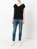 V-neck top