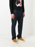 straight-leg jeans