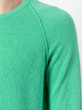 ribbed trim sweatshirt 