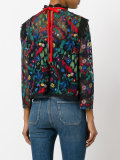 embroidered tulle blouse 