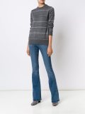 striped crew neck jumper