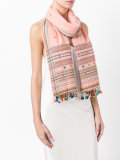 striped star scarf