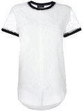 lace details T-shirt 