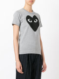 heart print T-shirt 