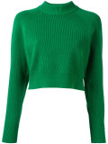 funnel-neck sweater