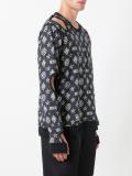 Inside Out cut-off sweatshirt