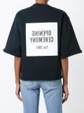 logo print T-shirt