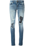 stretch denim skinny jeans