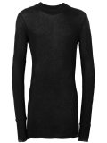 sheer longsleeved T-shirt