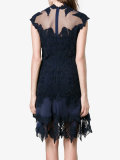 macrame lace mini dress 