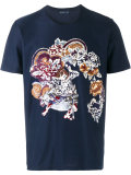 floral embroidered t-shirt