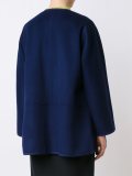 draped cropped jacket