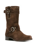 studded trim boots 