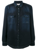 dark denim shirt 