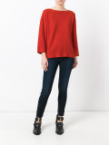 wide neck sweatshirt 