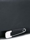 safety pin detail crossbody bag