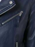 zip up biker jacket 